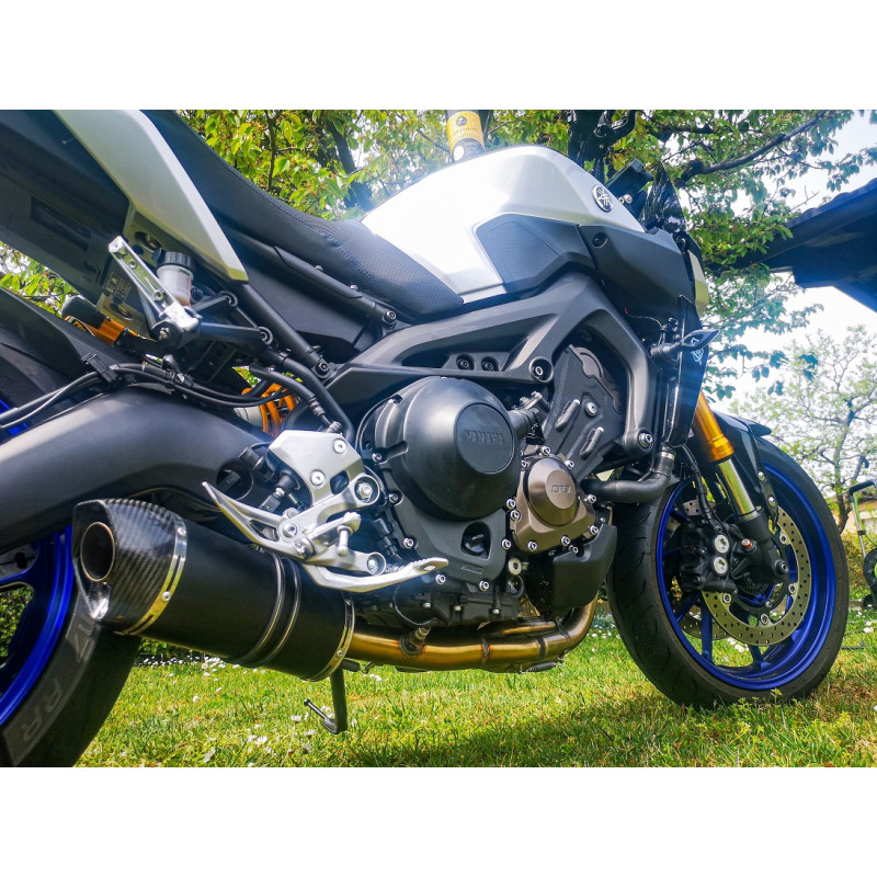 Sportauspuff fur Yamaha MT 09 2017 2020 Special Titanium Black
