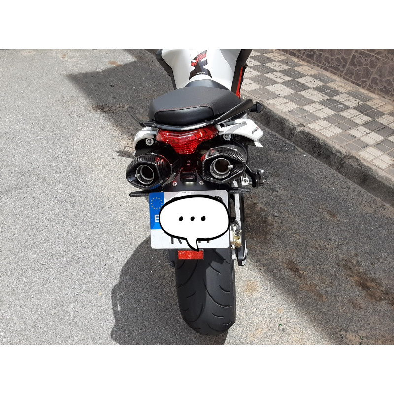 aprilia shiver 900 exhaust