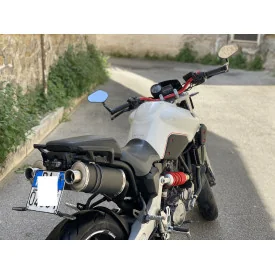 Short Titanium Black Roadsitalia Yamaha MT-03 2006-2014