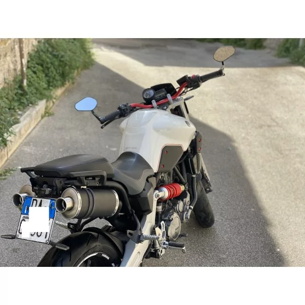 Short Titanium Black Roadsitalia Yamaha MT-03 2006-2014