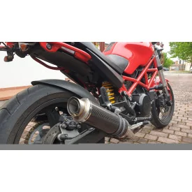 Thunder Carbon Basse Roadsitalia Ducati Monster 600 620 695 750 800 900 1000 S4