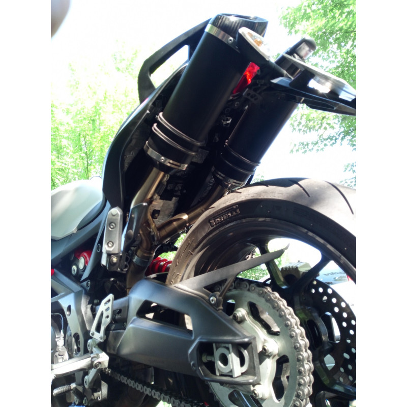 Doublefire Titanium Black Roadsitalia Aprilia Shiver 900