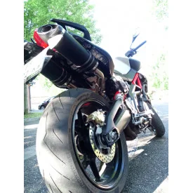 Doublefire Titanium Black Roadsitalia Aprilia Shiver 900