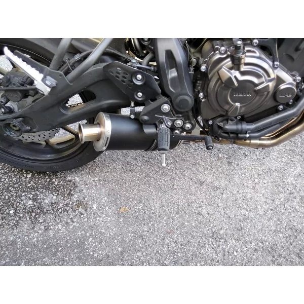 Short Titanium Black Roadsitalia Yamaha MT-07 2014-2016