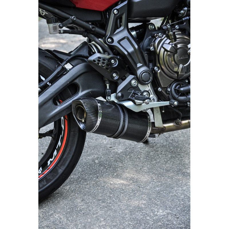 Exhaust for Yamaha MT 07 2017 2020 Special Carbon