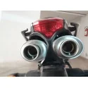 Short Titanium Black Roadsitalia Yamaha FZ6 S1-S2