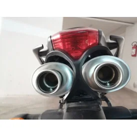 Short Titanium Black Roadsitalia Yamaha FZ6 S1-S2