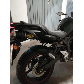 Short Titanium Black Roadsitalia Yamaha FZ6 S1-S2