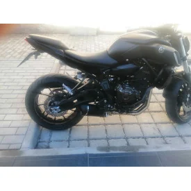 Doublefire Titanium Black Roadsitalia Yamaha MT-07 2014-2016