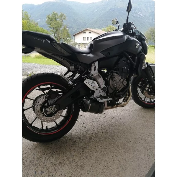 Special Titanium Black Roadsitalia Yamaha MT-07 2017-2020