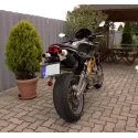 Short Titanium Black Roadsitalia Aprilia Shiver 750