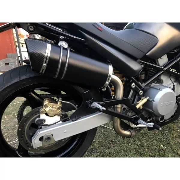 Special Titanium Black High Roadsitalia Ducati Monster 600 620 695 750 800 900 1000 S4