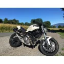 Short Titanium Black Roadsitalia Ducati Monster 696 796 1100