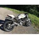 Short Titanium Black Roadsitalia Ducati Monster 696 796 1100