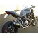Doublefire Titanium Black Roadsitalia Ducati Monster 821 2014-2016