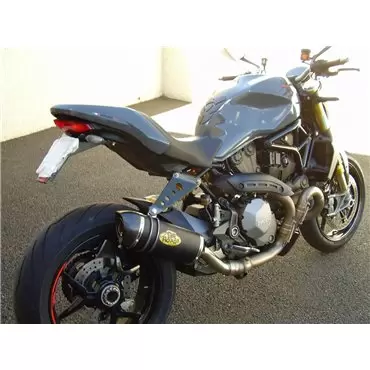 Doublefire Titanium Black Roadsitalia Ducati Monster 821 2014-2016
