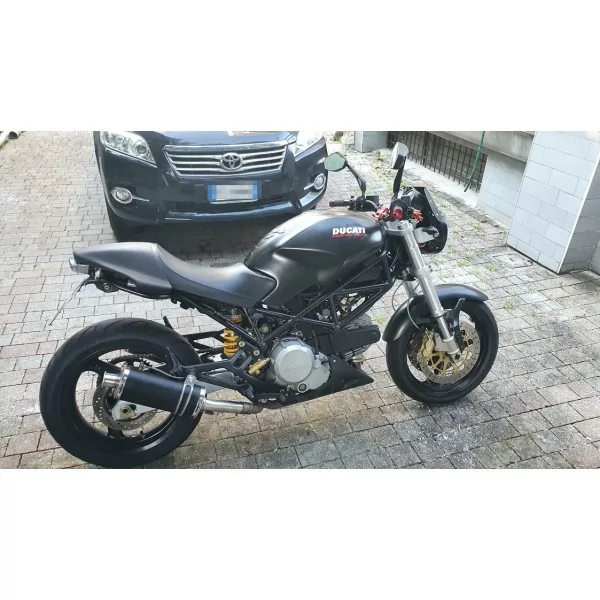 Short Titanium Black Basse Roadsitalia Ducati Monster 600 620 695 750 800 900 1000 S4