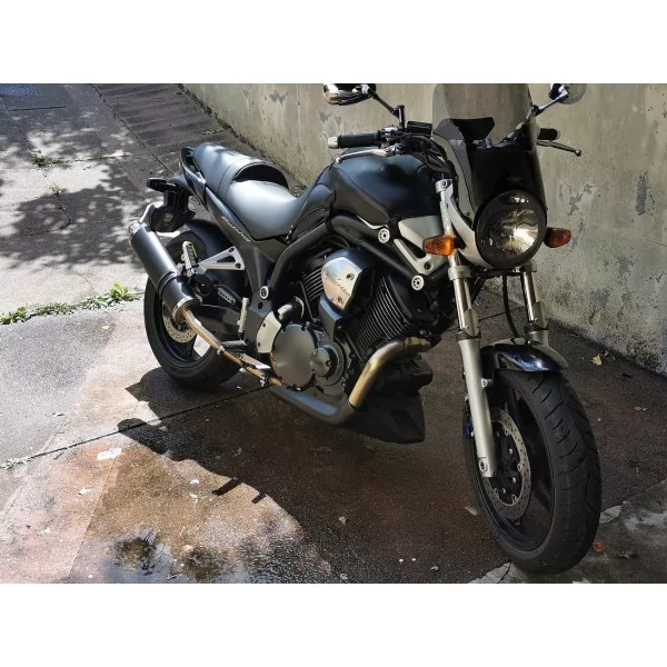 Ovale Titanium Black Roadsitalia Yamaha BT 1100 Bulldog