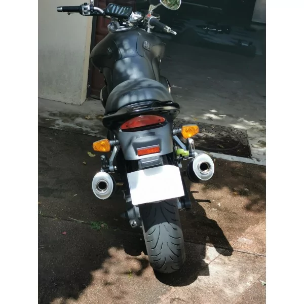 Ovale Titanium Black Roadsitalia Yamaha BT 1100 Bulldog