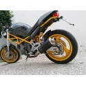 Short Titanium Black Basse Roadsitalia Ducati Monster 600 620 695 750 800 900 1000 S4