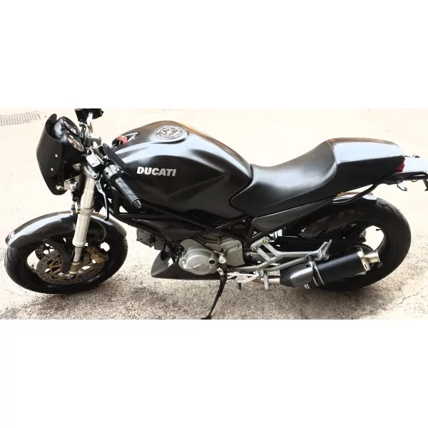 Short Titanium Black Basse Roadsitalia Ducati Monster 600 620 695 750 800 900 1000 S4