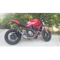 Doublefire Titanium Black Roadsitalia Ducati Monster 1200 2017-2020