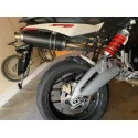 Short Titanium Black Roadsitalia Aprilia Shiver 750