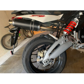 Short Titanium Black Roadsitalia Aprilia Shiver 750