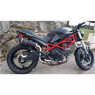 Special Titanium Black Alto Roadsitalia Ducati Monster 600 620 695 750 800 900 1000 S4