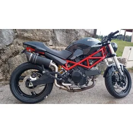 Special Titanium Black High Roadsitalia Ducati Monster 600 620 695 750 800 900 1000 S4