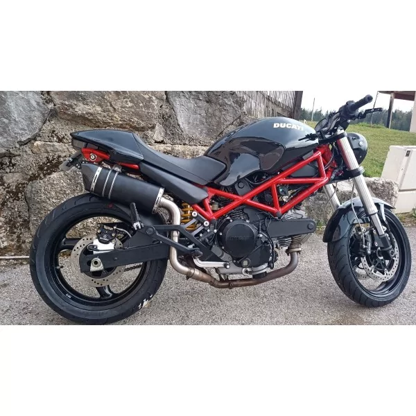 Special Titanium Black Haut Roadsitalia Ducati Monster 600 620 695 750 800 900 1000 S4