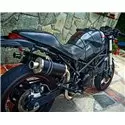 Short Titanium Black Alto Roadsitalia Ducati Monster 600 620 695 750 800 900 1000 S4