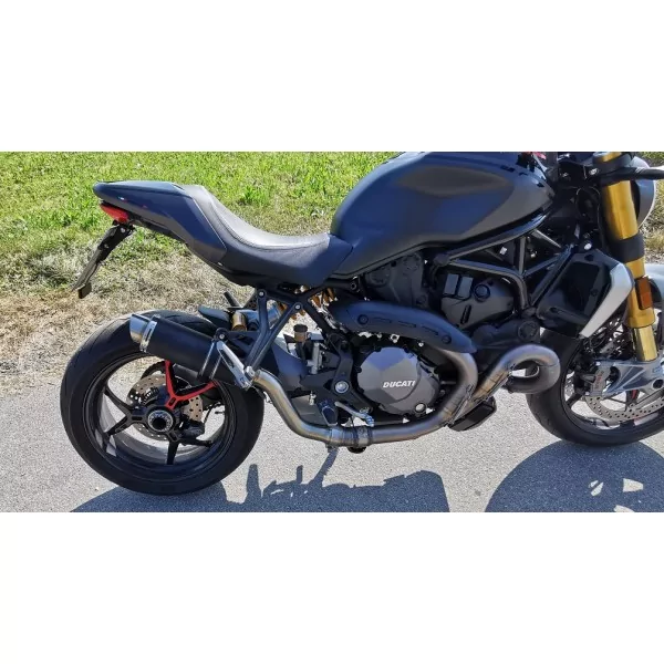 Thunder Titanium Black Roadsitalia Ducati Monster 1200 2017-2020
