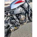 Short Titanium Black Roadsitalia Yamaha XSR 700 2016-2020