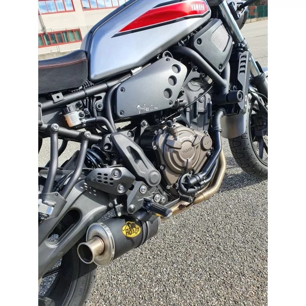 Short Titanium Black Roadsitalia Yamaha MT-07 2017-2020