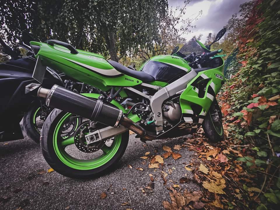Exhaust for Kawasaki Zx-6r 636 1998-2002 Ovale Titanium