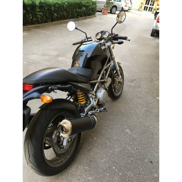 Power Titanium Black Basse Roadsitalia Ducati Monster 600 620 695 750 800 900 1000 S4