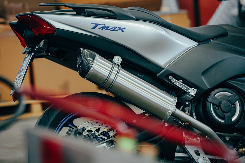 Exhaust for Yamaha T-Max 530 2017-2019 Special Titanium