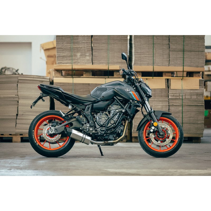 Scarico Omologato per Yamaha MT-07 2021- Projsix Titanium