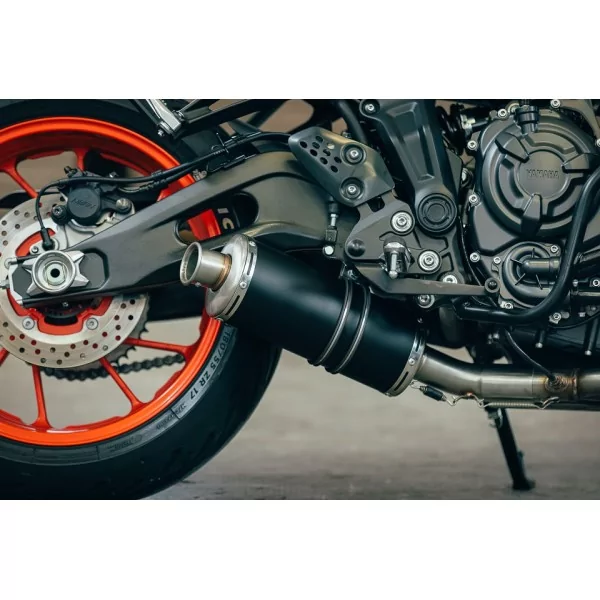 Short Titanium Black Roadsitalia Yamaha MT-07 2021-