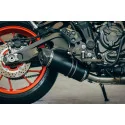 Doublefire Titanium Black Roadsitalia Yamaha MT-07 2021-