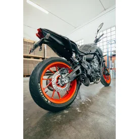 Special Titanium Black Roadsitalia Yamaha MT-07 2021-