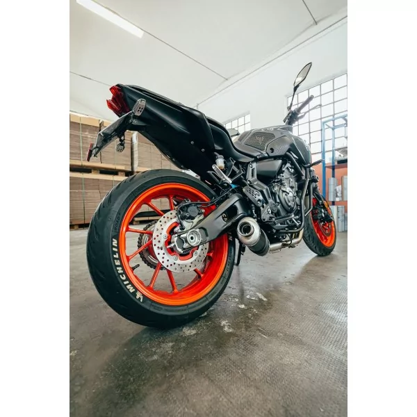 Short Titanium Black Roadsitalia Yamaha XSR 700 2021-