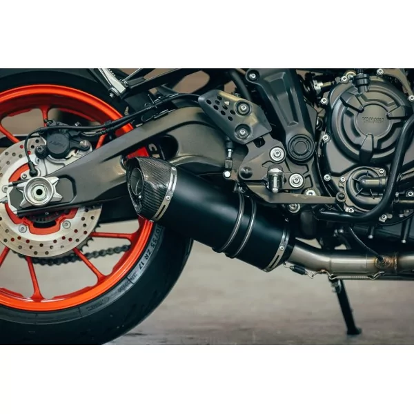 Doublefire Titanium Black Roadsitalia Yamaha XSR 700 2021-