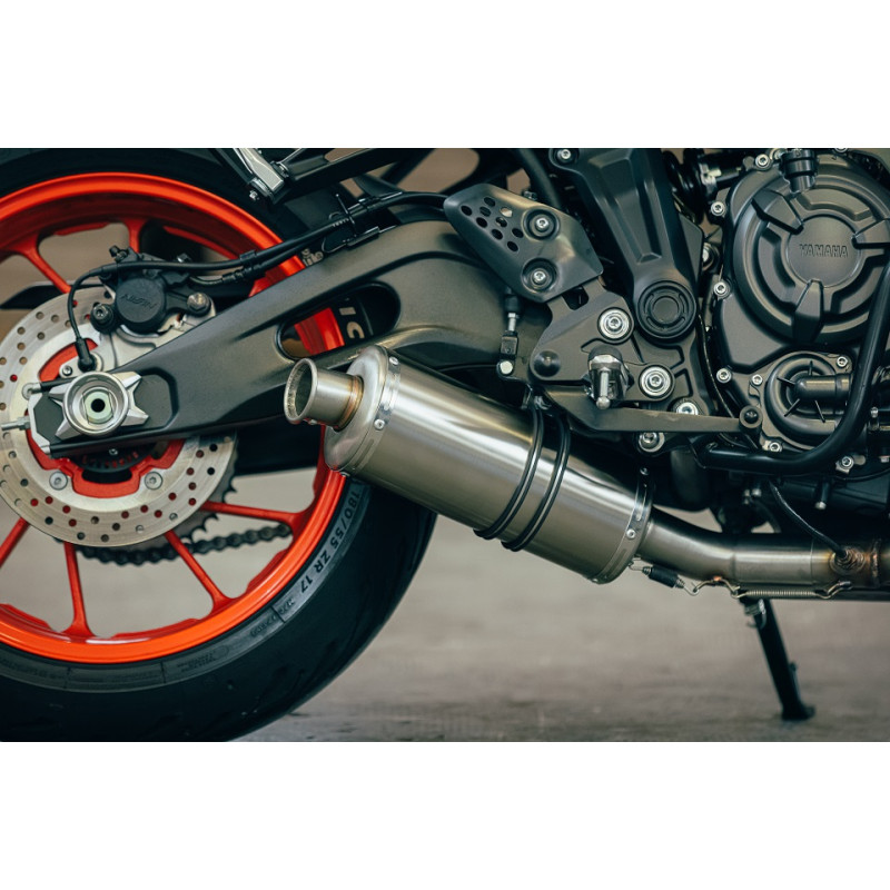 Short Titanium Roadsitalia Yamaha Tracer 7 GT 2021-