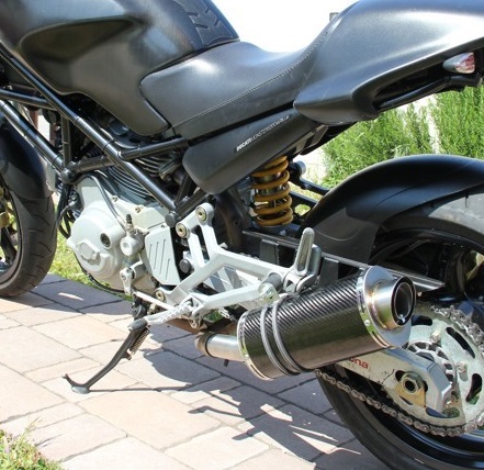 Kit De 4 Boulons De Choc En Titane Noir Pour Ducati Sport Classic GT1000 & GT Touring 2006-2010 | Neuf