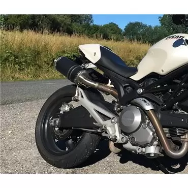 Short Titanium Black Roadsitalia Ducati Monster 696 796 1100