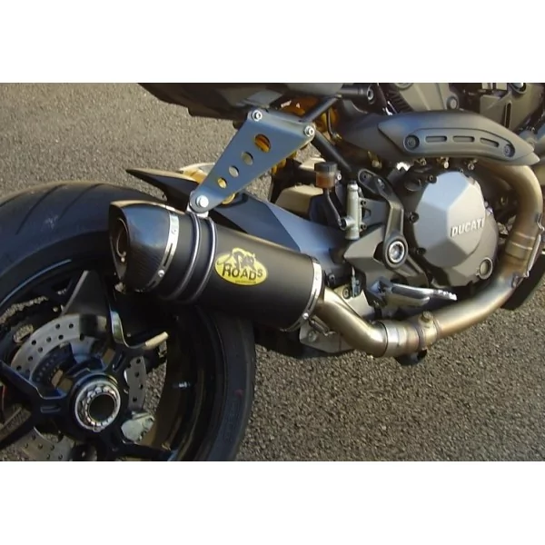 Doublefire Titanium Black Roadsitalia Ducati Monster 821 2014-2016