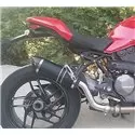 Doublefire Titanium Black Roadsitalia Ducati Monster 821 2017-2020