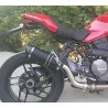 Doublefire Titanium Black Roadsitalia Ducati Monster 821 2017-2020